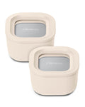 Caraway 2-Piece Glass Food Storage Container Set