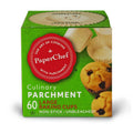 PaperChef Large Parchment Baking Cups Nonstick Easy Release 60 Count