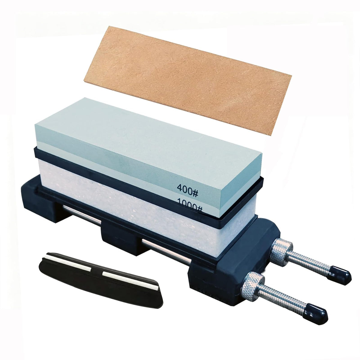 Knife Sharpening Stone Set,10000 Grit Whetstone Final Fine Polishing Natural Green Honing Oilstone for Knives Tools,Cutting Tools