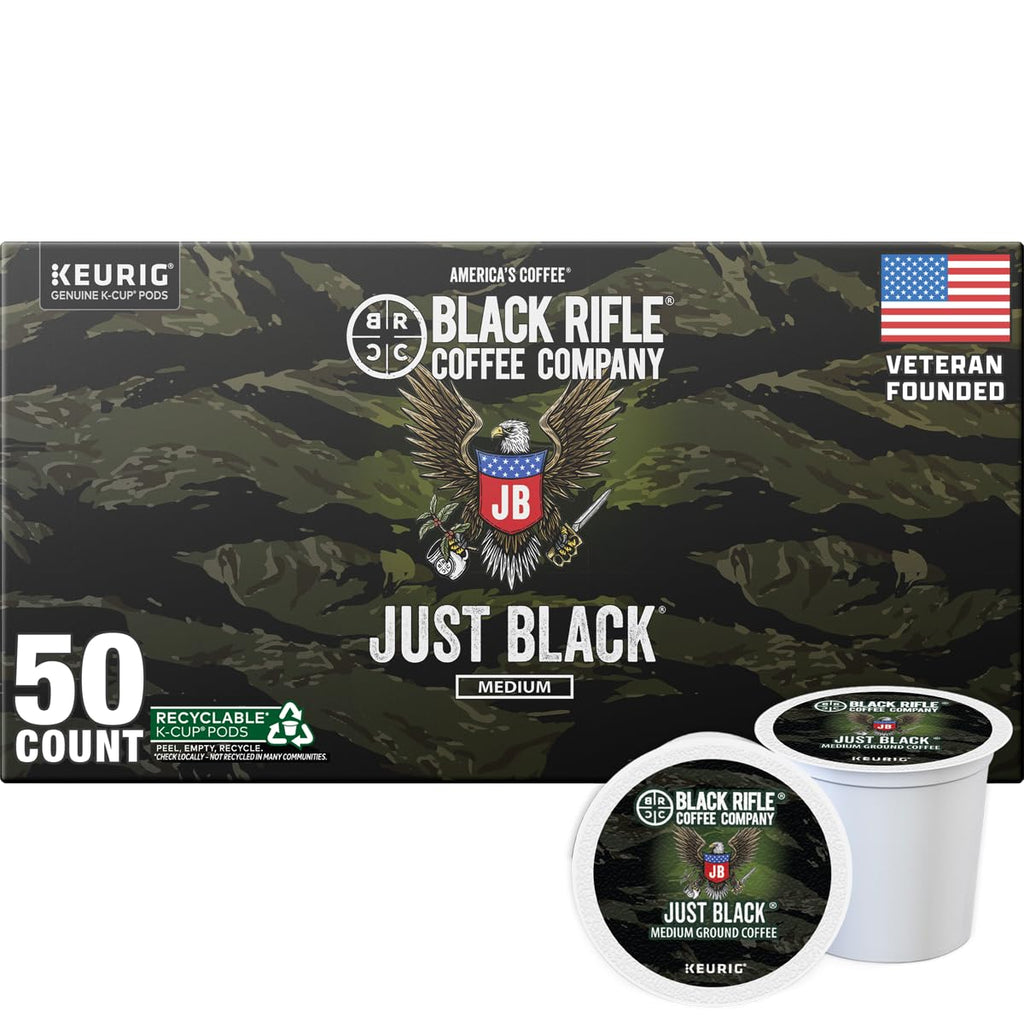 Black Rifle Coffee Medium Roast K Cup Coffee Vanilla Bomb 12 Count