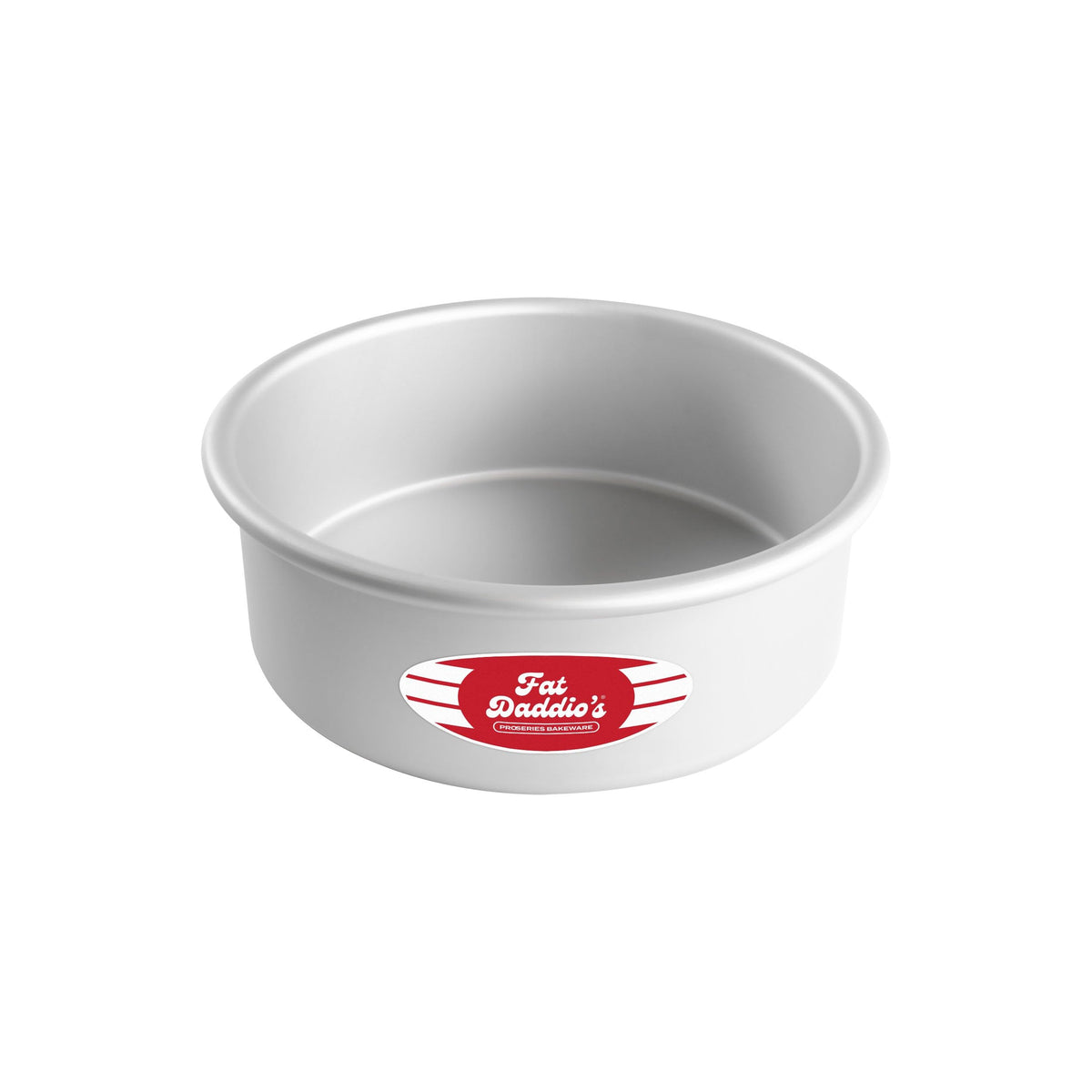 Fat Daddio's Anodized Aluminum Round Cake Pans, 2 Piece Set, 5 x 2 Inch