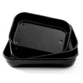 13” Enamel Roaster With Lid Oval Roasting Pan For Oven,Turkey Roaster Pot Broiler Pan Chicken Vegetables Suitable For Dining With Two People High Cookware Small Baking Pan