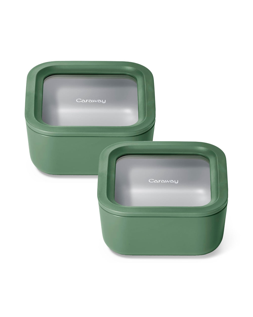 Caraway 6-Piece Glass Food Storage Container Set