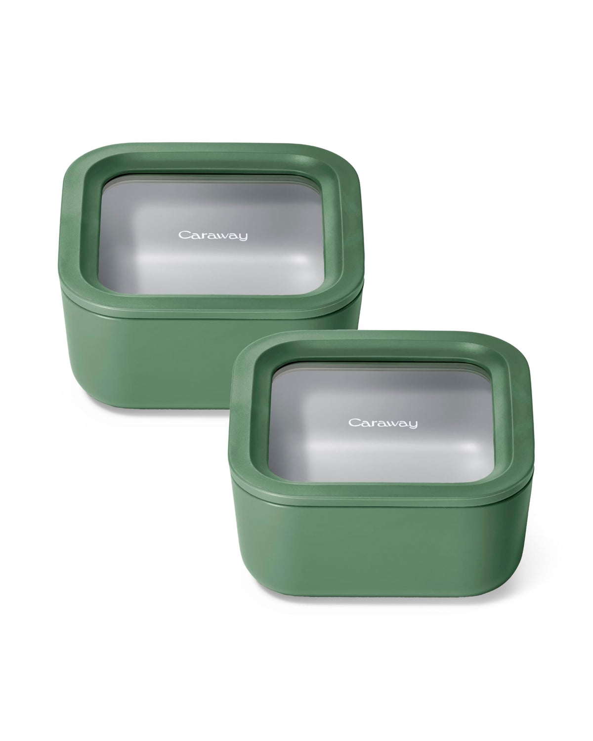 Caraway 6-Piece Glass Food Storage Container Set
