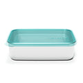 U-Konserve 45oz Stainless Steel Food Container Bento Box Clear Silicone Lid