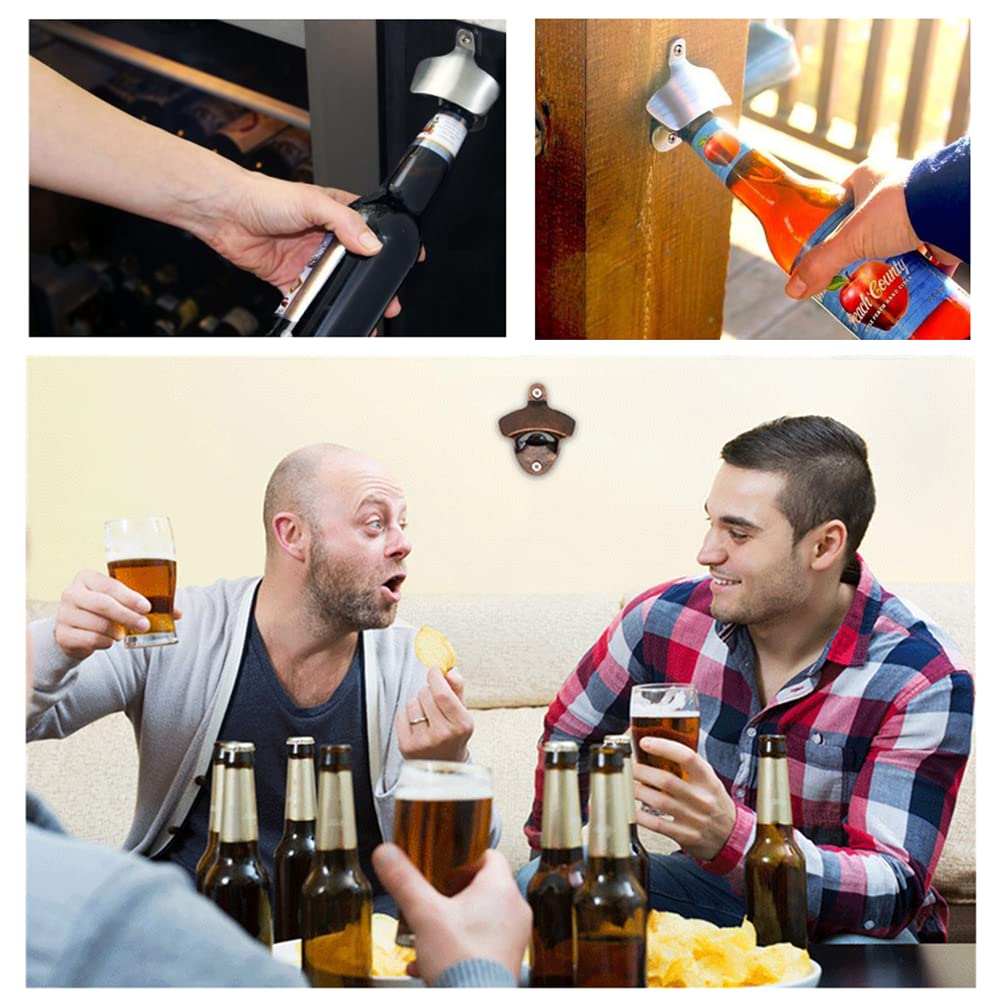 ANSLYQA 20 Pack Bottle Opener Wall Mounted