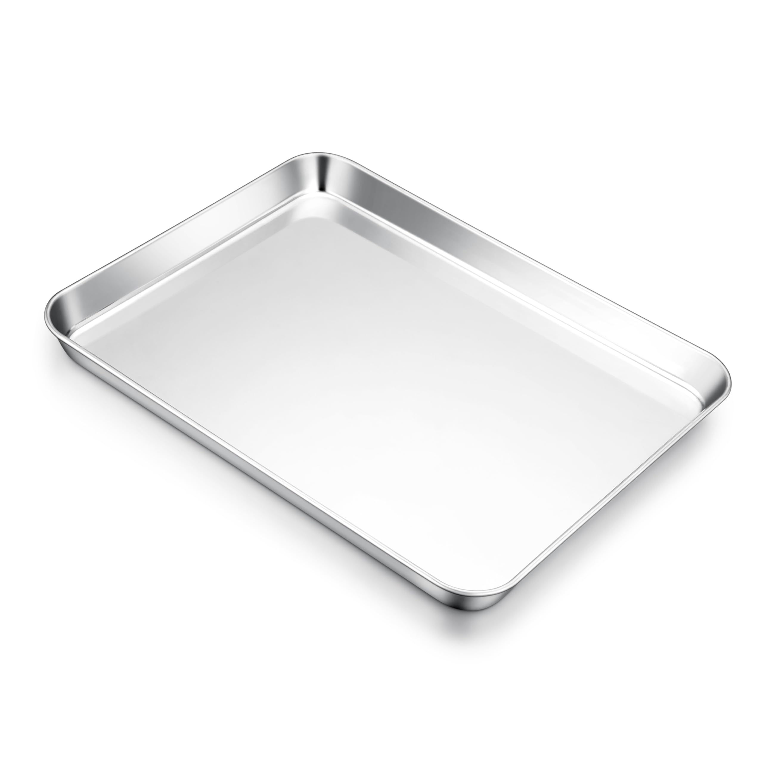 E-far Cookie Sheet for Baking, 18"x13" Stainless Steel Baking Sheet