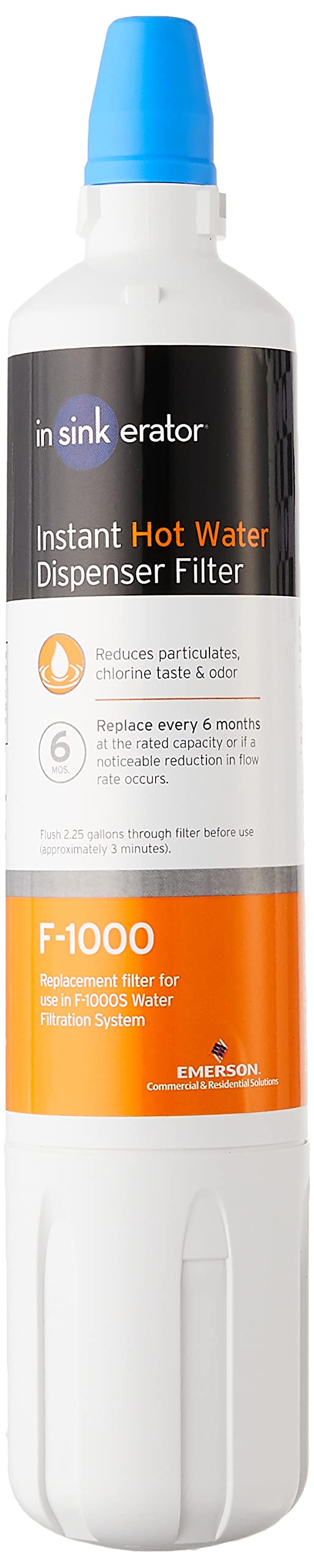InSinkErator F-2000 Premium Instant Hot Water Dispenser Under-Sink Water Filter Replacement