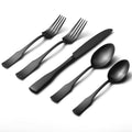 Alata Kate 48-Piece Silverware Set with steak knife Service for 8, Stainless Steel Flatware Set, Mirror Polished Cutlery Set Dishwasher Safe