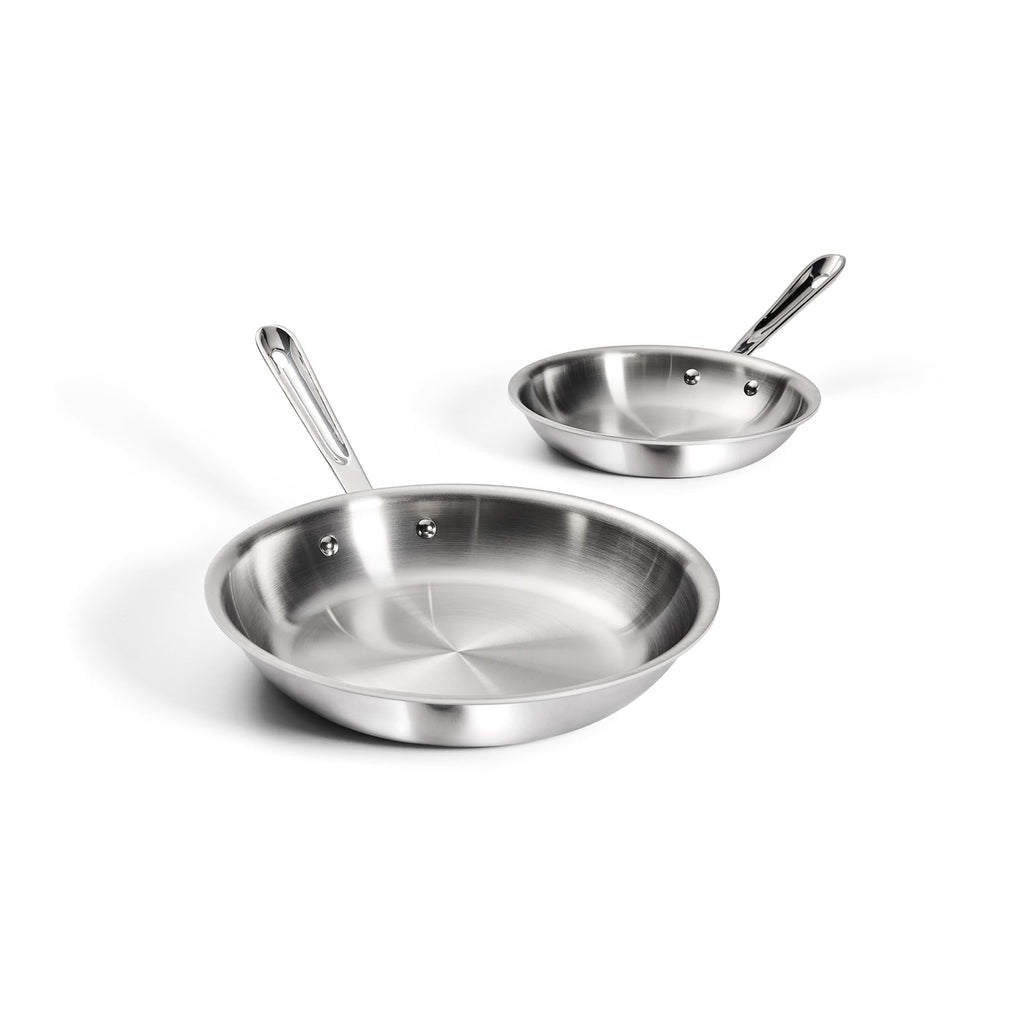 All-Clad D3® Stainless Steel 2-Piece Cooking Set, Made in the USA