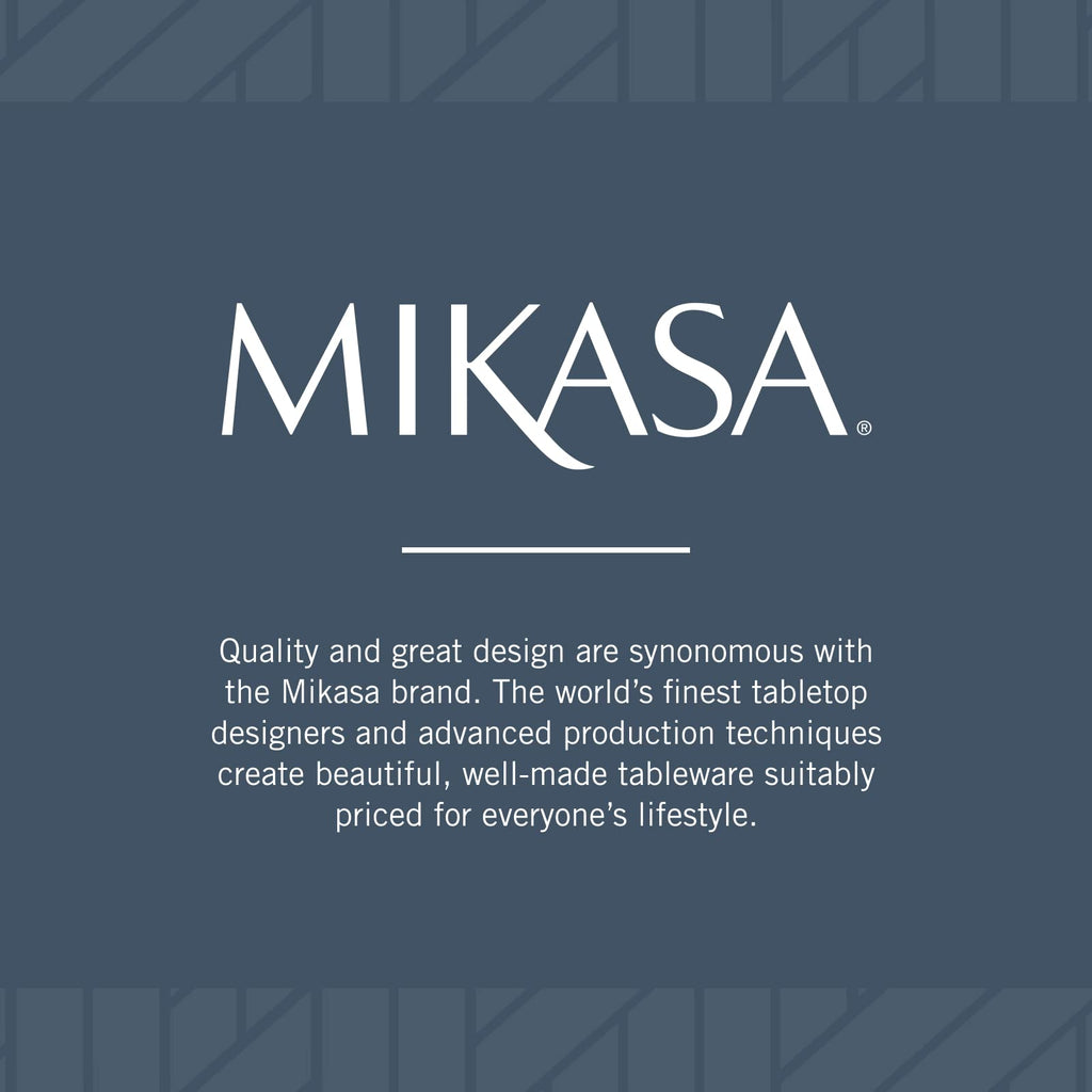 Mikasa Satin Loft 65-Piece Flatware Set, Service for 12, 18/10 Stainless Steel Silverware with Satin Finish, Includes Serving Utensils, Dishwasher Safe