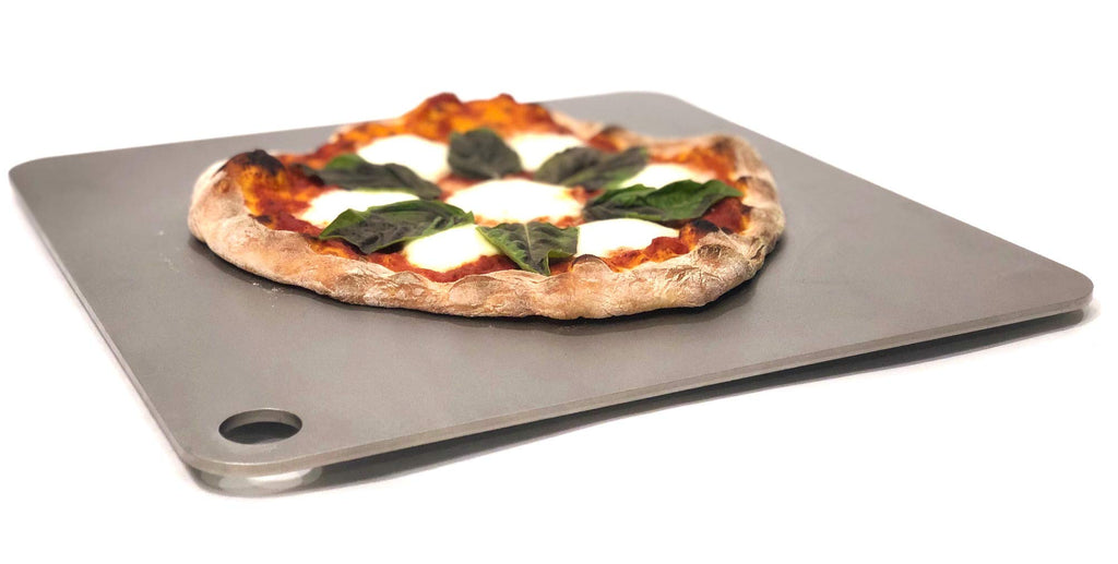 ThermiChef 14" x 14" Pizza Steel - 3/8" Steel, 20 lbs