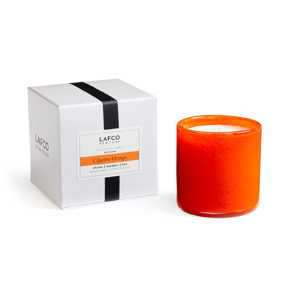 LAFCO New York Signature Candle, Star Magnolia - 15.5 oz - 90-Hour Burn Time - Reusable, Hand Blown Glass Vessel - Made in the USA