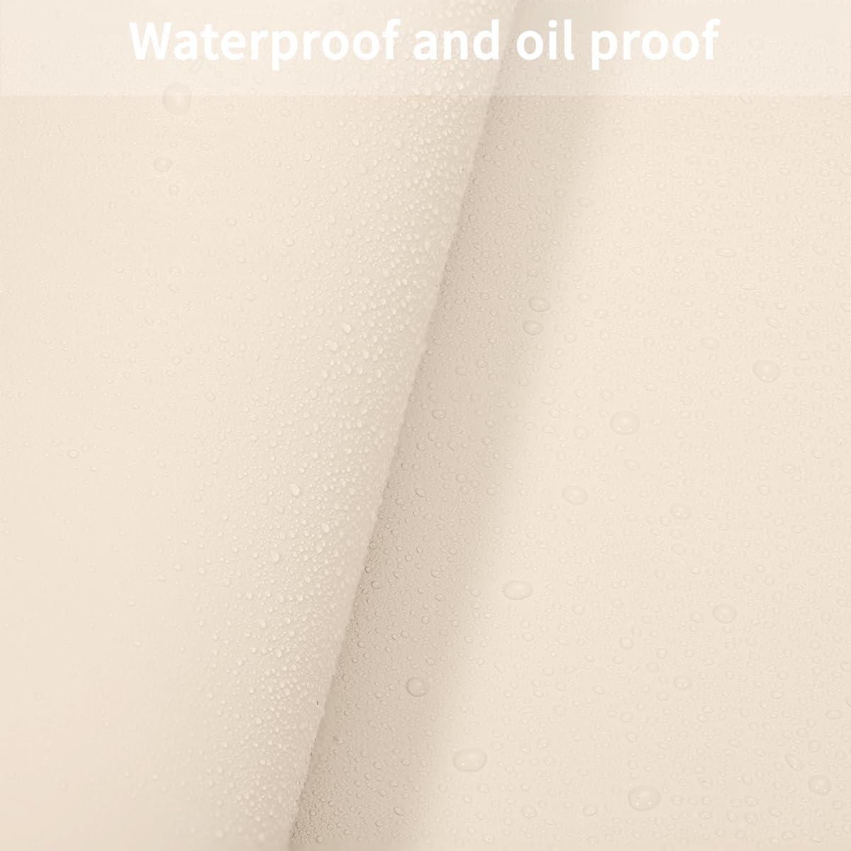 Zinkooat Leather Table Pad,1.8mm Thick,40x84 Inch,Table Pads for Dining Room Table Rectangular,Table Protector for Dining Room Table,Dining Table Cover Protector(Beige+Light Gray,40x84)