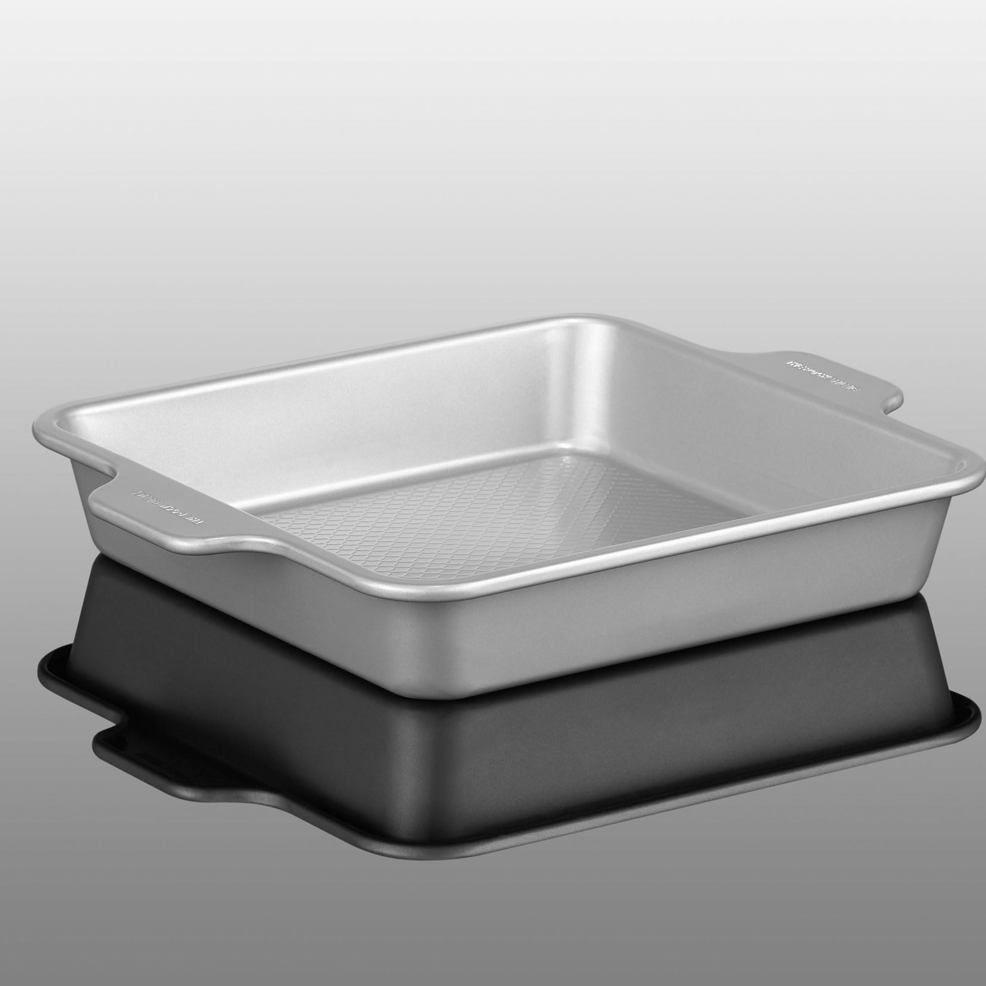 Starfrit The Rock Wave Carbon Steel Non-Stick Wave.Tec Ovenware 9" (23cm) Square Dish