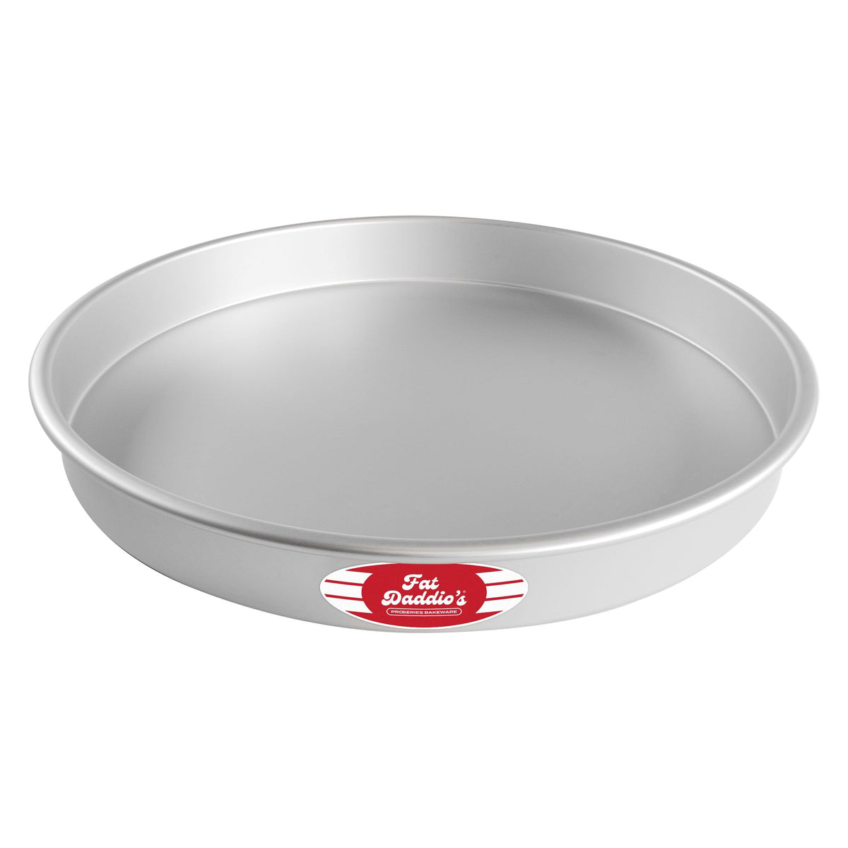 Fat Daddio's Anodized Aluminum Round Cake Pans, 2 Piece Set, 5 x 2 Inch