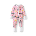 Little Sleepies Baby Pajamas, Pink Farm Animals, 18-24M