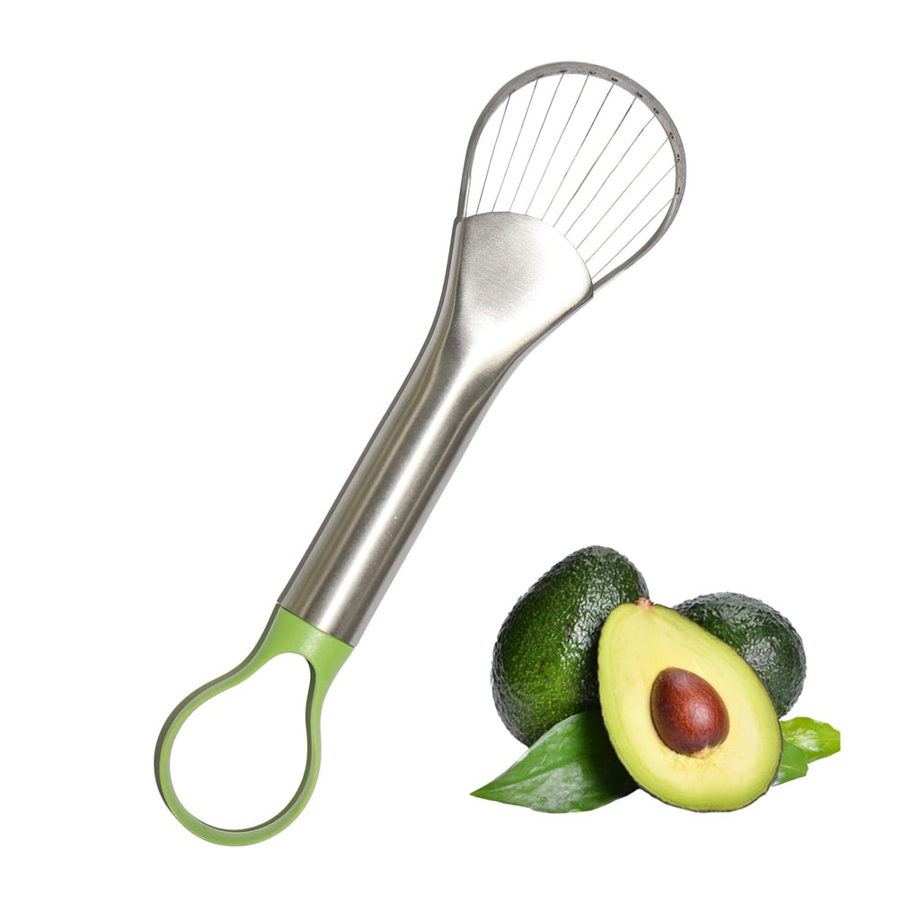 QPQ 2-in-1 Avocado Slicer & Pitter, Stainless Steel Kitchen Tool