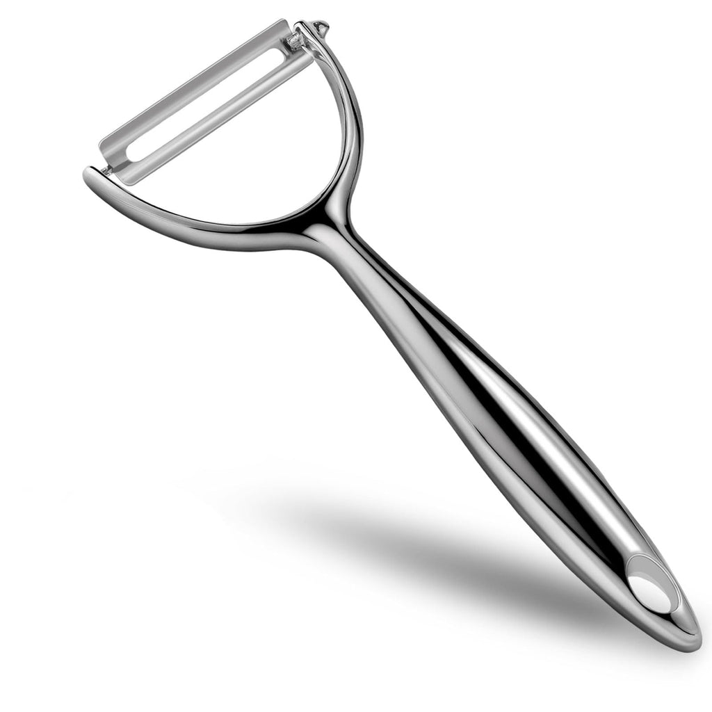 LIIGEMI Y Peeler, Sharp Blade for Potatoes & Cucumbers, Ergonomic Handle for Home Kitchen Use