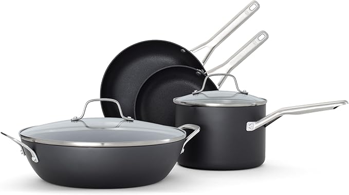 Calphalon® Hard-Anodized Nonstick 10-Piece Cookware Set