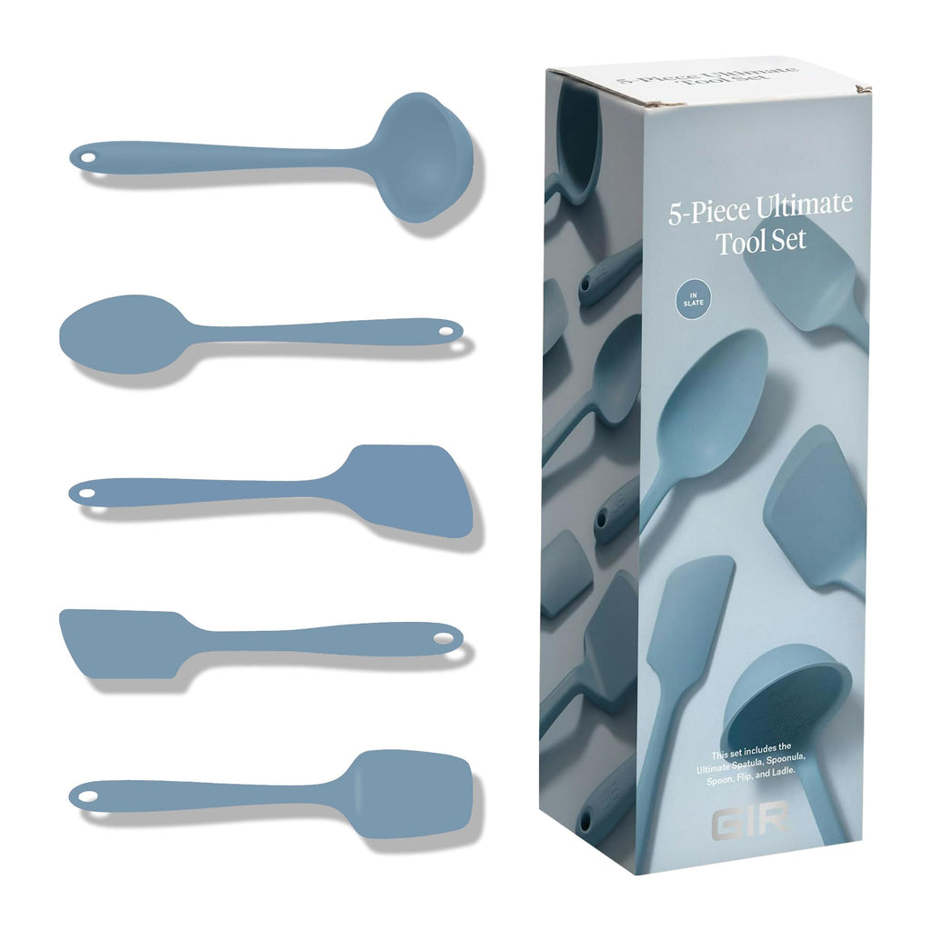 GIR: 10-Piece Silicone Ultimate Kitchen Utensils Set – Red