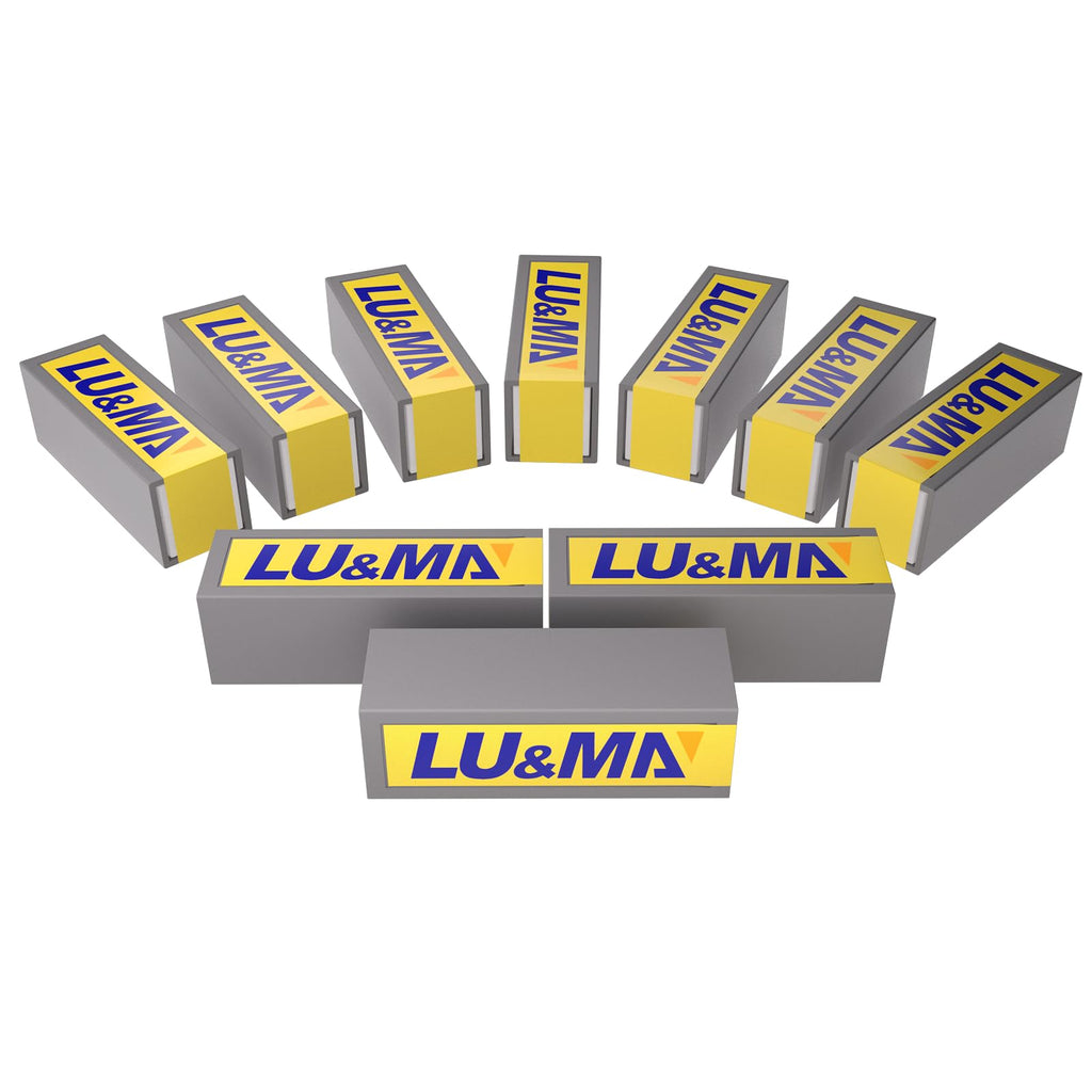 LU&MN Carbide Scraper Replacement Blades, 2"/50×12×1.5mm, 100 Pieces