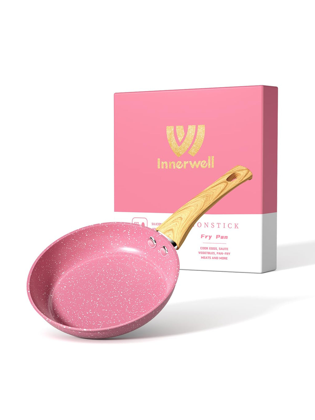 Innerwell 8-Inch Nonstick Frying Pan Small Egg Pan Skillet