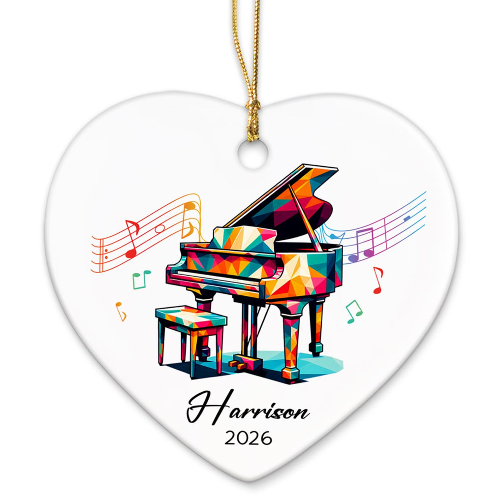French Horn Ceramic Ornaments, Customized Name & Year French Horn Player Christmas Ornament Gifts, Musical Instrument Ornaments Xmas Tree, Personalized Music Lovers Ceramic Ornament Decoration 2026
