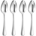 KEAWELL Premium Verona 4-Piece 9-Inch Serving Spoon Set (4, Serving Spoons)