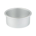 Restaurantware-Met Lux 4 x 2 Inch Straight-Sided Baking Tin, 1 Round Cake Pan - Oven-Ready, Freezable, Anodized Aluminum Round Baking Pan, Greaseproof, For Layer Birthday Cake