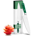Misen 8 Inch Chef Knife, AUS-10 Japanese Stainless Steel - Green