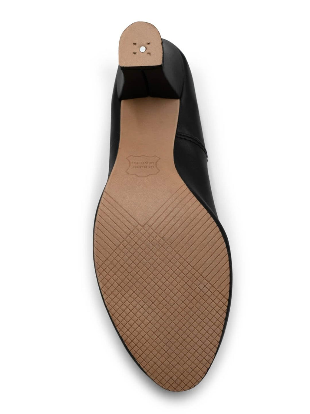 Capezio Jr. Footlight T-Strap Character Shoe, Black, 6 W