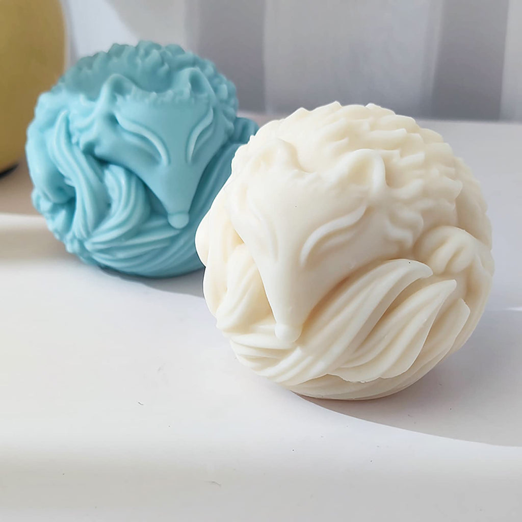 2 Pack Dinosaur Silicone Mold - Resin Candle & Easter Egg Mold - Animal & Cartoon Mold for Home Decoration