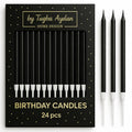 Bulk Birthday Candles for Cake – 72 Count Mixed Color Pack, Traditional Birthday Candles for All Ages & Party Themes