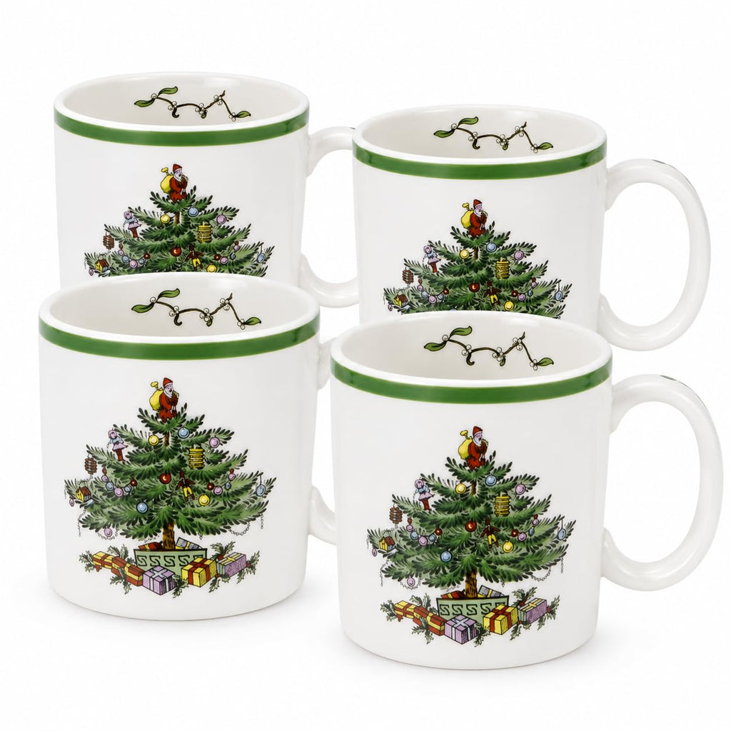 Spode Christmas Tree 4-Piece Dinnerware Setting