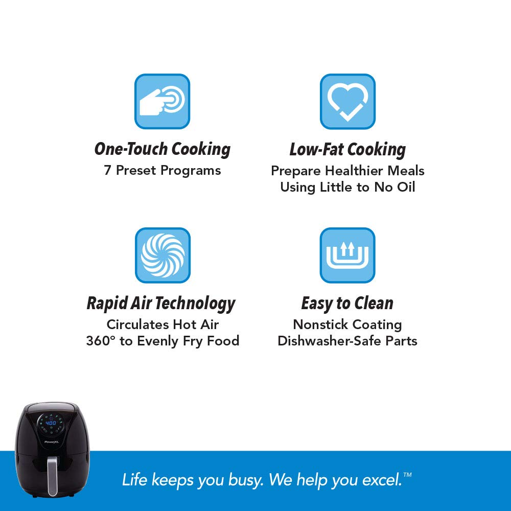 PowerXL 7QT Air Fryer Maxx Classic