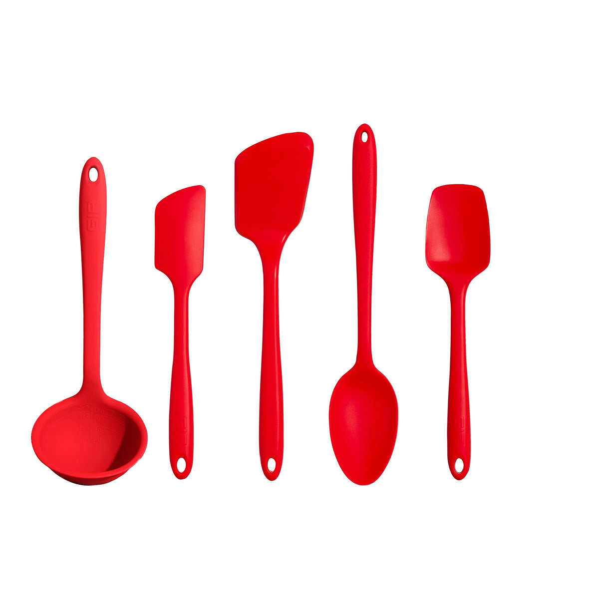 GIR: 10-Piece Silicone Ultimate Kitchen Utensils Set – Red