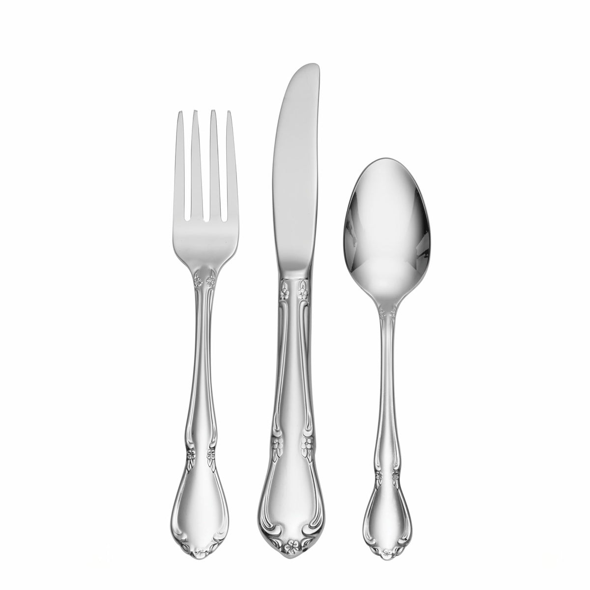 Oneida Flatware Chateau 18/10 Silverware Set for 1, 5-Piece