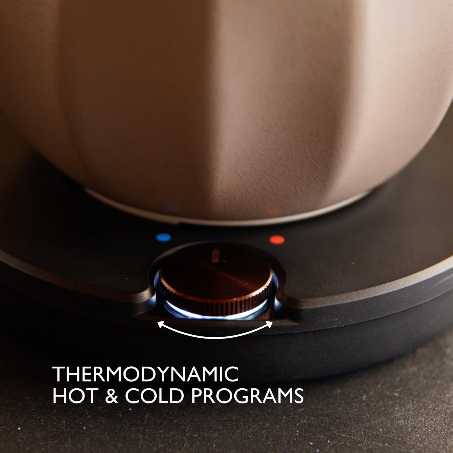 Hotel Chocolat Hot Chocolate Maker – Velvetiser Hot & Cold Drinking Chocolate Machine, Includes Mug, Glass & Sachets, Pebble Edition, Luxury Gift