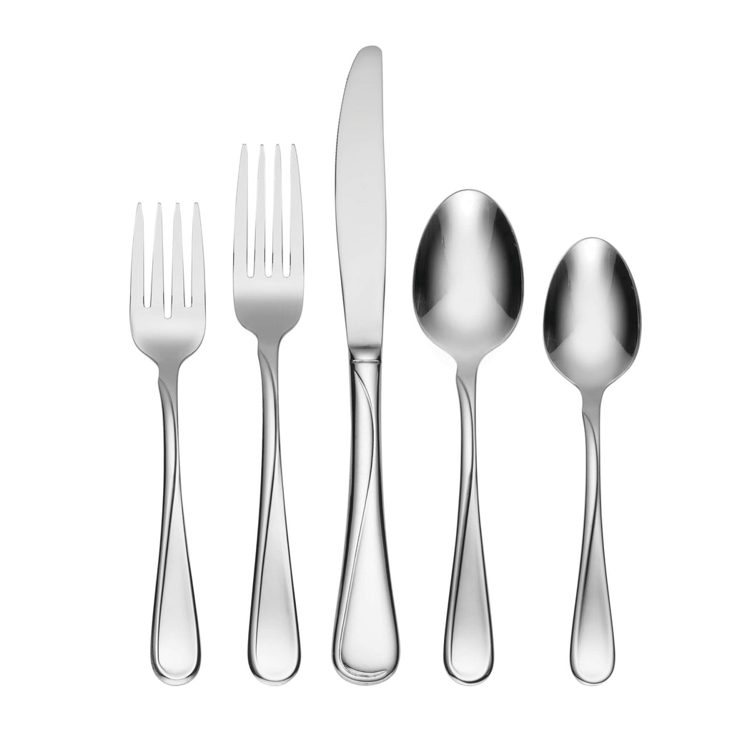 Oneida Flatware Flight Dinner Knives 18/0 Silverware Set for 4, (4-Piece)