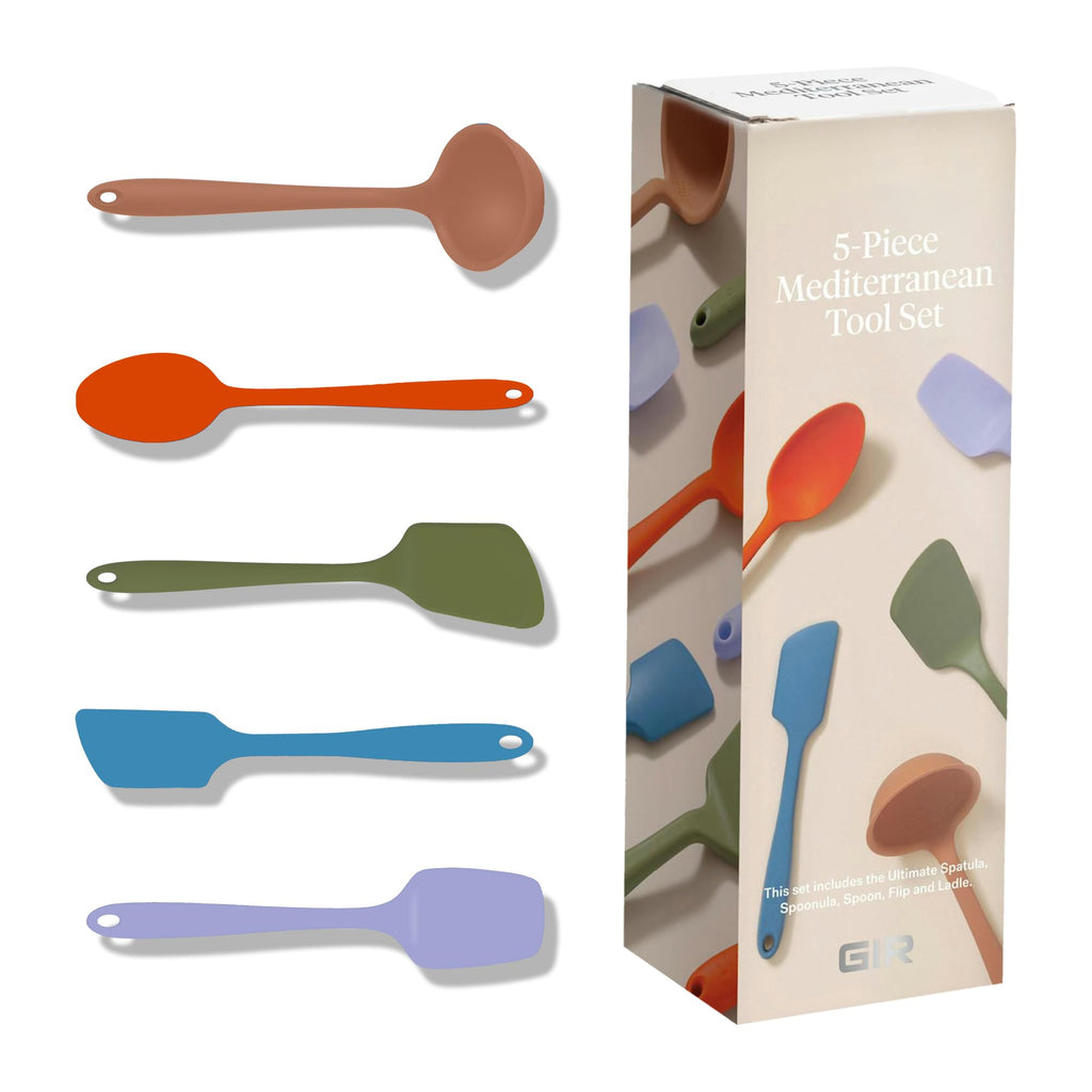 GIR: 10-Piece Silicone Ultimate Kitchen Utensils Set – Red
