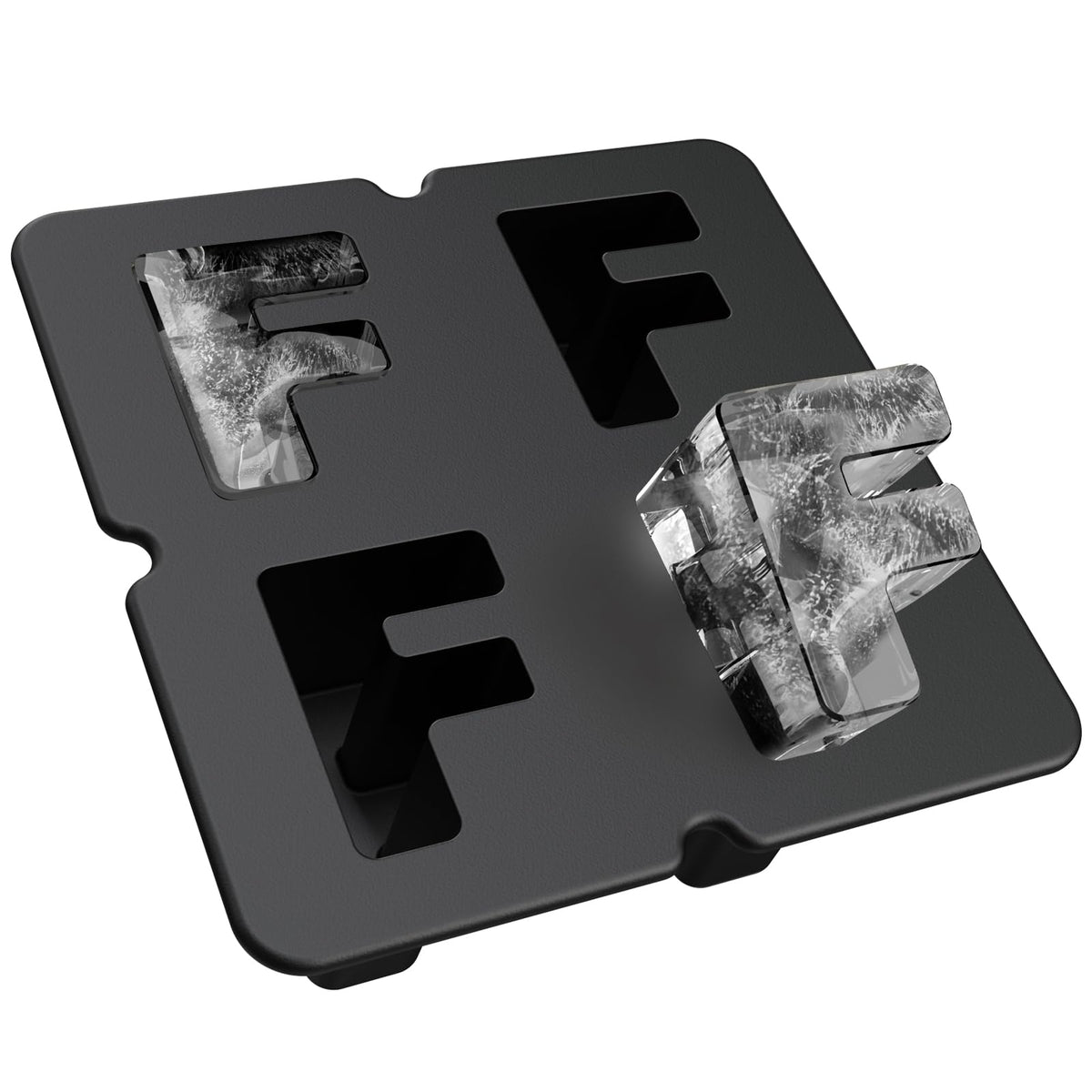 Customized Letter P Ice Cube Mold -Letter Silicone Ice Mold for Custom Ice Cube Mold and Baking Chocolate and Crafting Letter Molds, Ice Cube Molds for Cocktails & Whiskey with Custom Letters