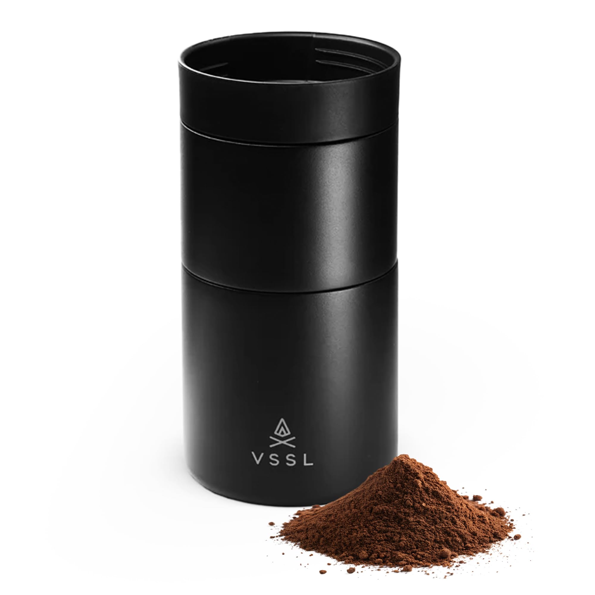 VSSL Nest Pour Over Coffee Maker, Transportable and Compact Pour Over Coffee Maker (black, Nest Pour Over Coffee Set)