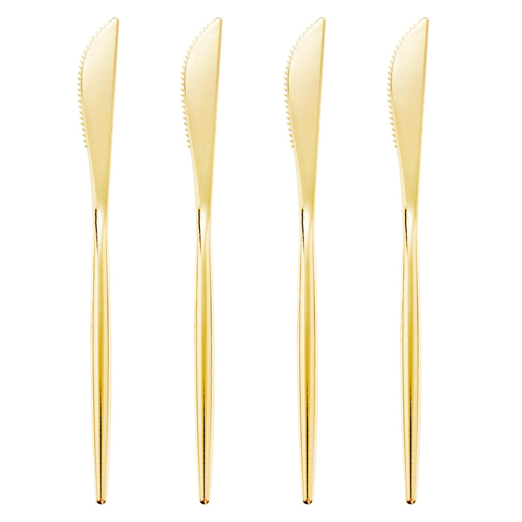 I00000 90 Pcs Gold Plastic Forks,Gold Disposable Utensils, Disposable Heavy Duty Plastic Forks Heat Resistant Perfect for Parties,Wedding,Dinners