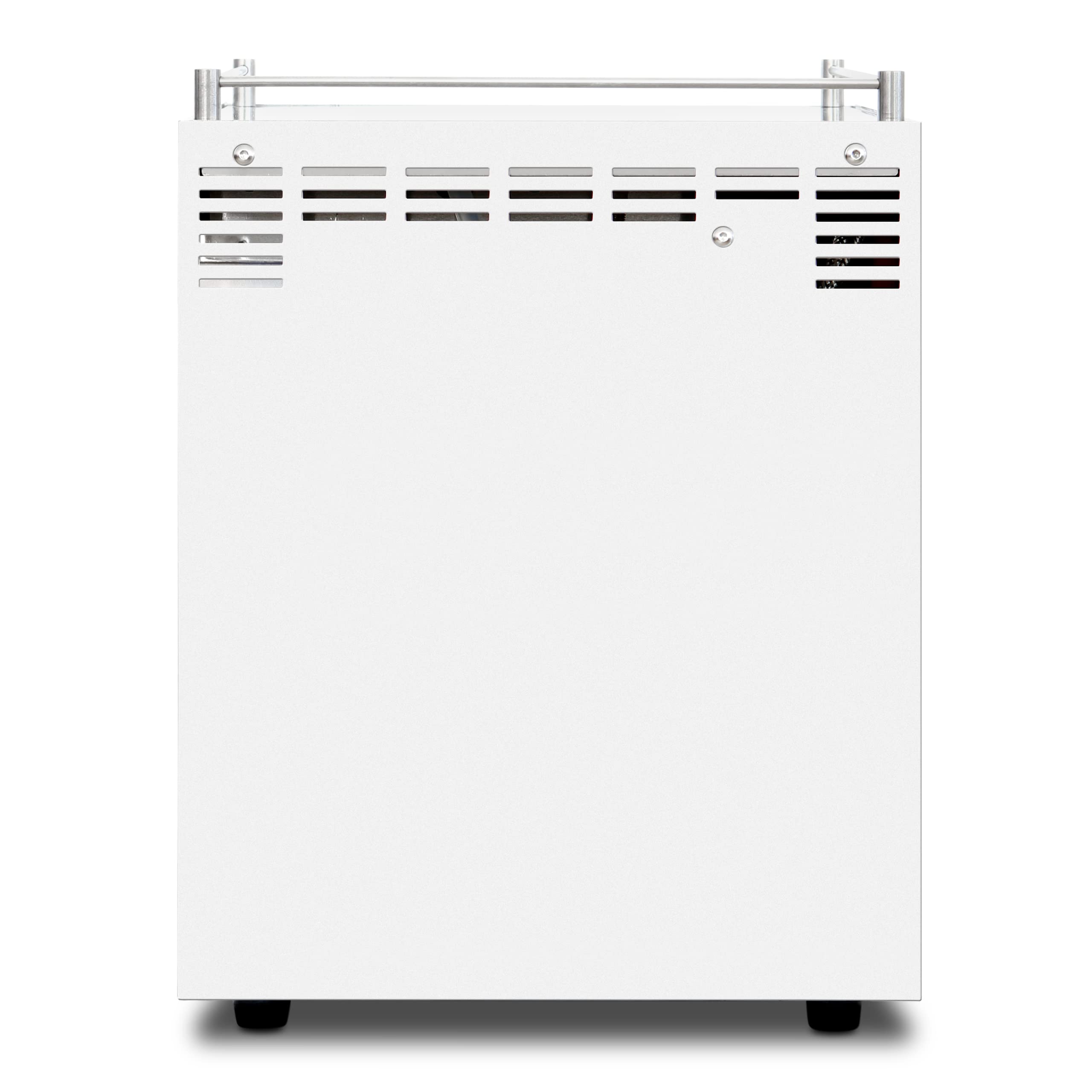 Ascaso Steel DUO Espresso Machine | PID | Programmable | Volumetric Controls | Dual Thermoblock | 120V | (White)