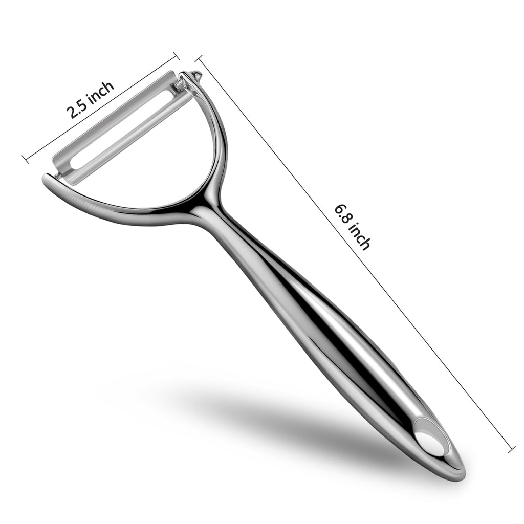 LIIGEMI Y Peeler, Sharp Blade for Potatoes & Cucumbers, Ergonomic Handle for Home Kitchen Use