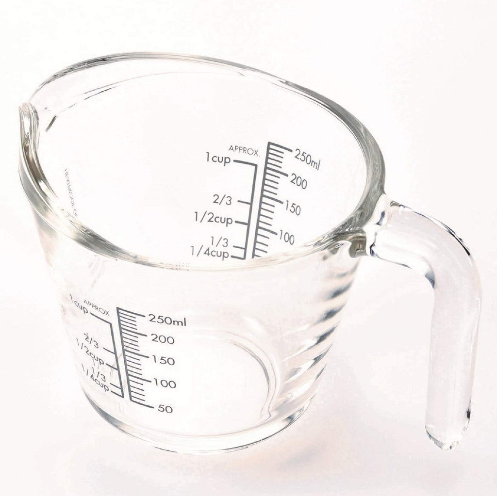 HARIO MJP-250-GR Measuring Cup, 8.5 fl oz (250 ml), Practical Capacity, 8.5 fl oz (250 ml), Gray, Made in Japan