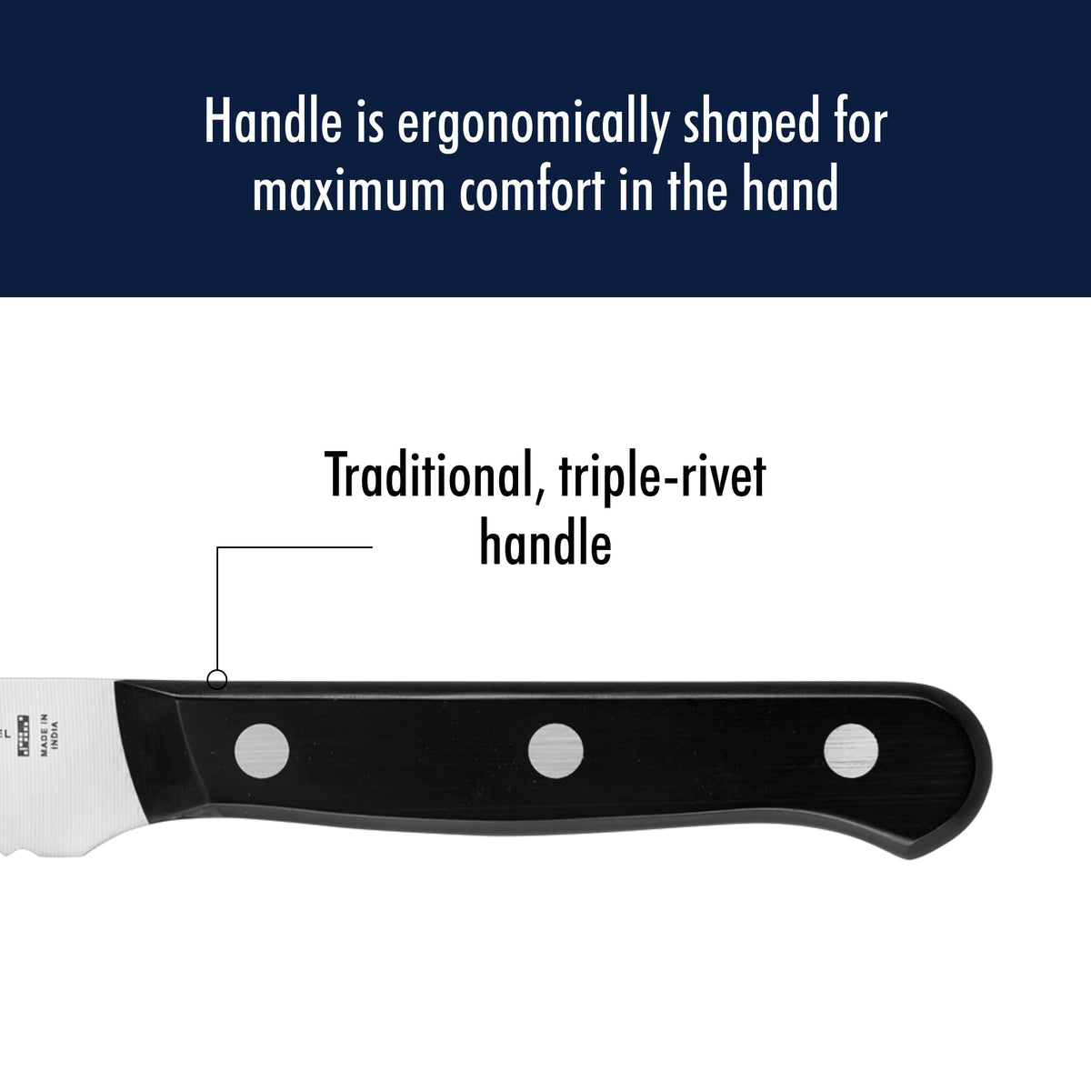 HENCKELS Solution Razor-Sharp 2-Piece Utility Knife Set, German Engineered Knife Informed by over 100 Years of Mastery