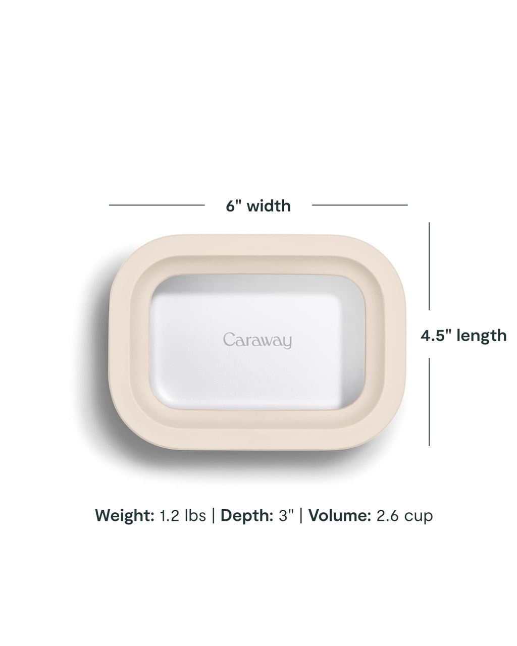Caraway Mini Rectangle Food Storage Container