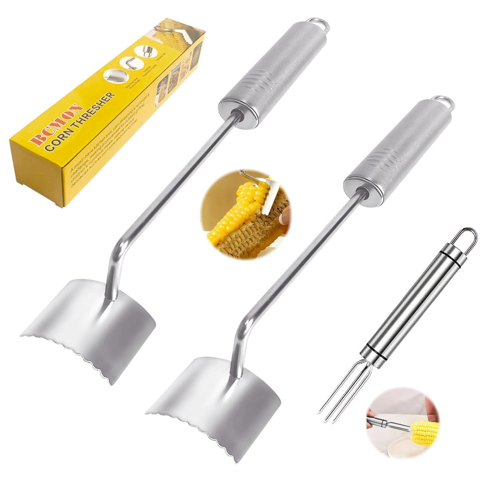 2 Pcs Corn Peeler for Corn on the Cob, Stripper, Remover